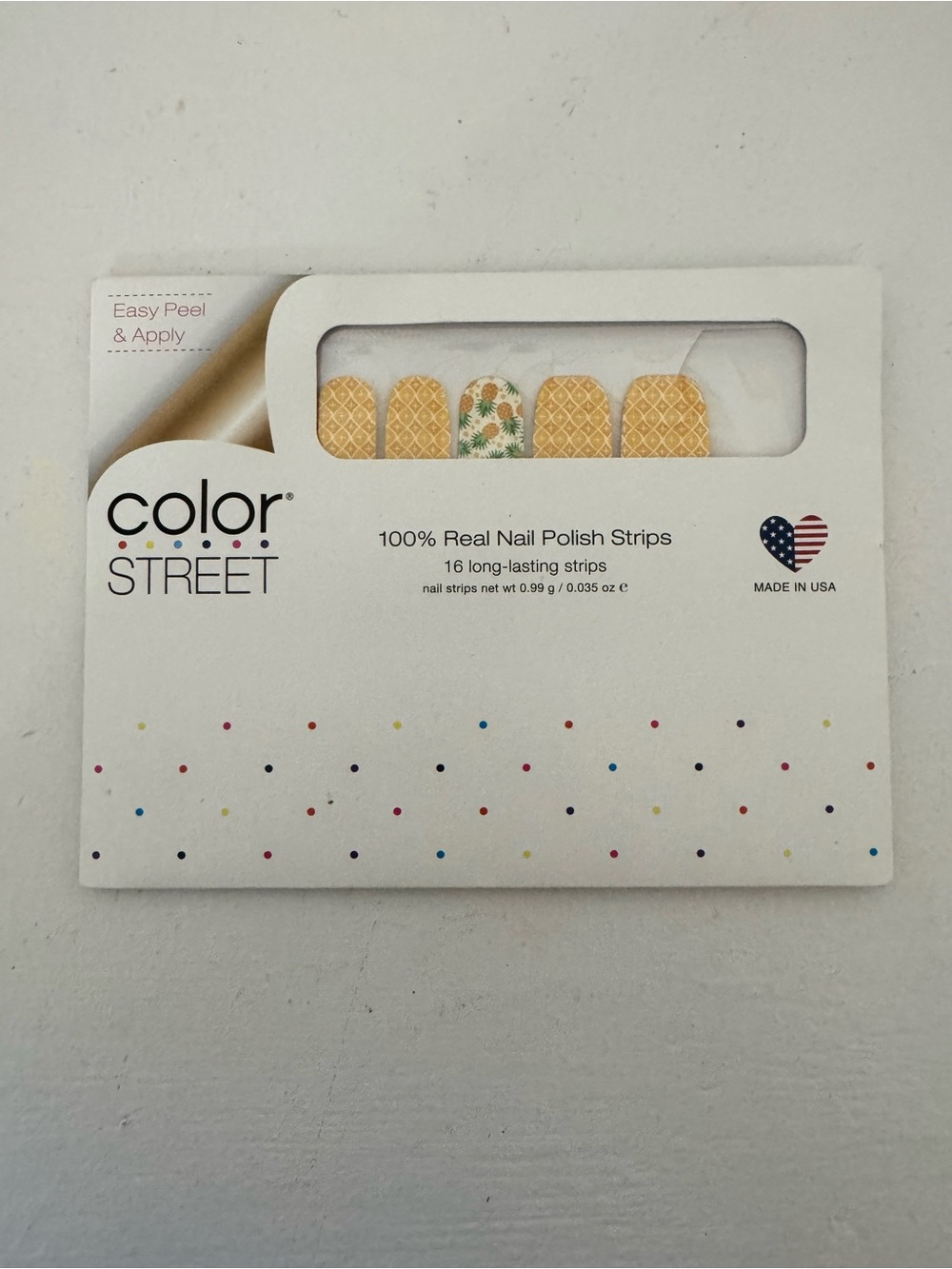 Color Street pineapple paradise